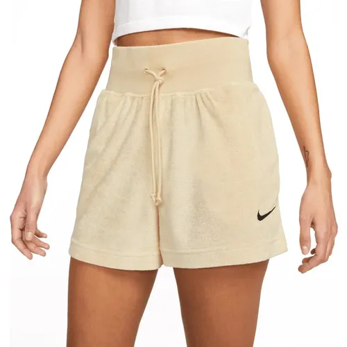 French Terry Women's Shorts Vanilla , female, Sizes: S, XS - Nike - Modalova