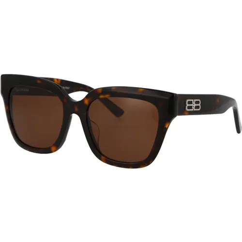 Stylish Sunglasses Bb0237Sa , female, Sizes: 55 MM - Balenciaga - Modalova