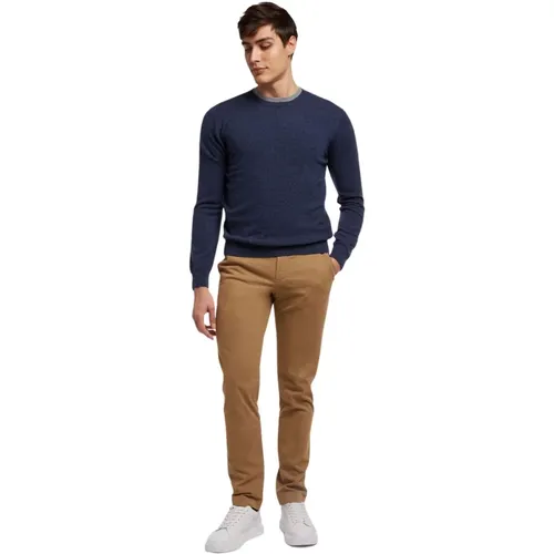 Stretch-Baumwoll-Chinos , Herren, Größe: W36 - Brooks Brothers - Modalova