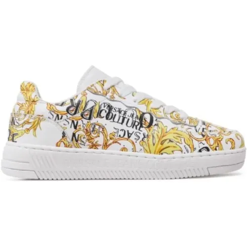 Logo Space Couture Sneakers , Herren, Größe: 42 EU - Versace Jeans Couture - Modalova