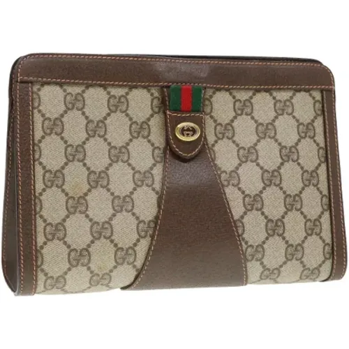 Pre-owned Canvas gucci-bags , female, Sizes: ONE SIZE - Gucci Vintage - Modalova