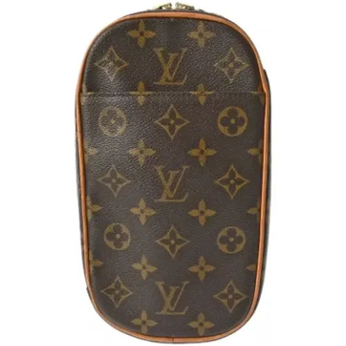 Pre-owned Canvas shoulder-bags , male, Sizes: ONE SIZE - Louis Vuitton Vintage - Modalova