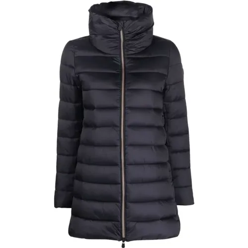 Padded Zip Coat , female, Sizes: XS, 2XL, XL, 3XL, L - Save The Duck - Modalova