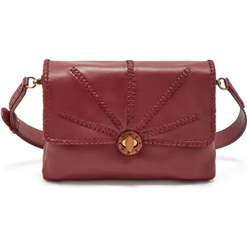 Mittel Geflochtene Crossbody Tasche - MALIPARMI - Modalova