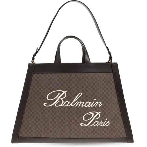 ‘Olivier’s Cabas’ shopper bag , female, Sizes: ONE SIZE - Balmain - Modalova