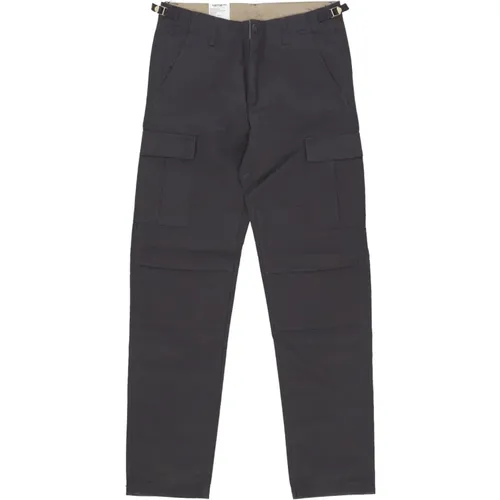 Schwarze Rinsed Cargo Hose , Herren, Größe: W28 L32 - Carhartt WIP - Modalova