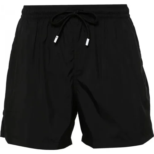 Swim shorts elastic waist , male, Sizes: XL, S - Fedeli - Modalova