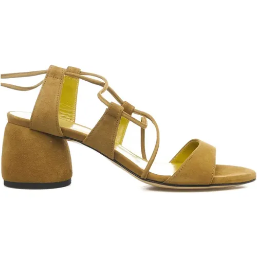 Grüne Sandalen für Frauen , Damen, Größe: 37 EU - Giampaolo Viozzi - Modalova