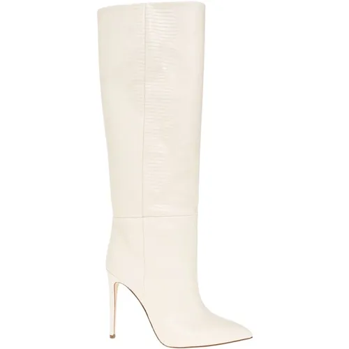 Leather heeled boots , female, Sizes: 3 UK, 4 UK, 7 UK, 6 UK, 5 UK - Paris Texas - Modalova