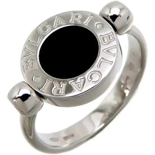 Pre-owned White Gold rings , female, Sizes: ONE SIZE - Bvlgari Vintage - Modalova