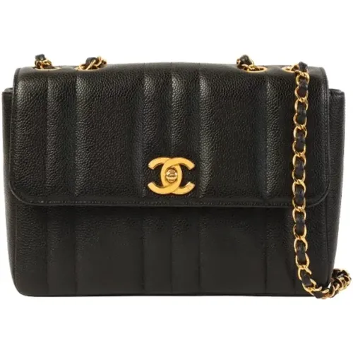 Pre-owned Leather chanel-bags , female, Sizes: ONE SIZE - Chanel Vintage - Modalova