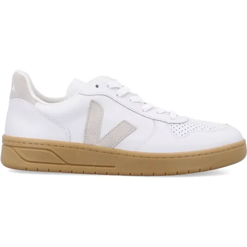 Sneakers with V-10 Style , unisex, Sizes: 8 UK, 7 UK, 9 UK, 11 UK, 10 UK - Veja - Modalova