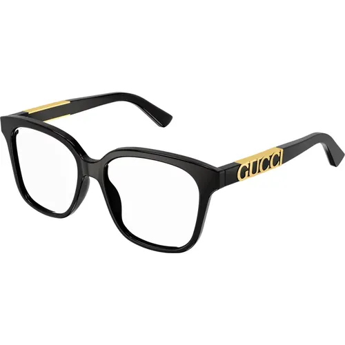 Schwarze Sonnenbrillengestelle , unisex, Größe: 53 MM - Gucci - Modalova