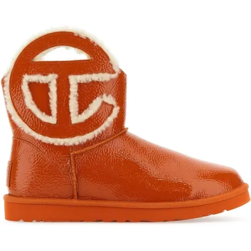 Logo Mini Crinkle Stiefeletten , Herren, Größe: 38 EU - Ugg - Modalova