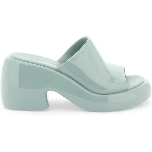 Chunky Sole Heeled Mules , Damen, Größe: 37 EU - Salvatore Ferragamo - Modalova