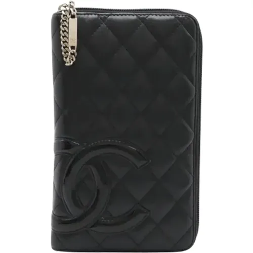 Pre-owned Leather wallets , female, Sizes: ONE SIZE - Chanel Vintage - Modalova