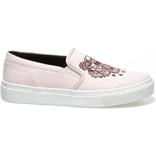 Faded Tiger Slip-On Skate Shoes , female, Sizes: 7 UK - Kenzo - Modalova