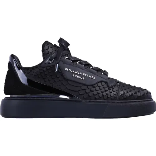 Stylish Python Cut Sneakers for Men shoes tend to run larger than the standard sizing, so we suggest ordering them in a size that is one size smaller - Benjamin Berner - Modalova