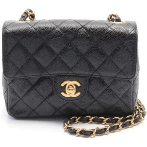 Pre-owned Leather chanel-bags , female, Sizes: ONE SIZE - Chanel Vintage - Modalova