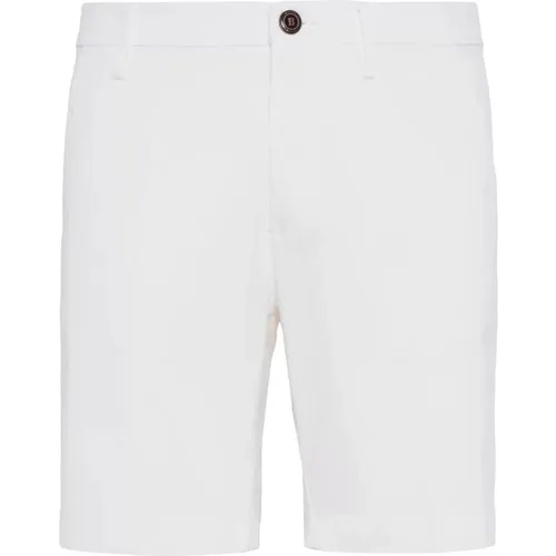 Bermudas aus Stretch-Baumwolle - Boggi Milano - Modalova