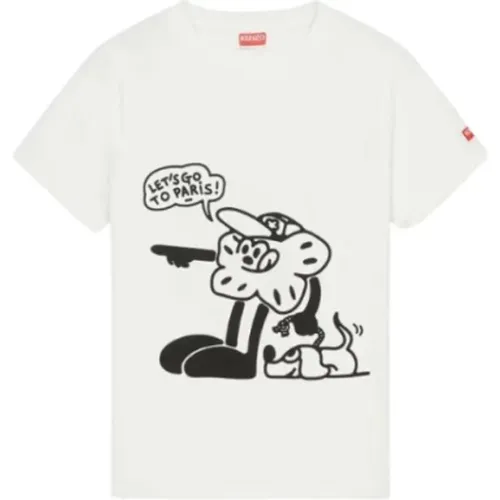 Humorvolles Twist T-Shirt Kenzo - Kenzo - Modalova