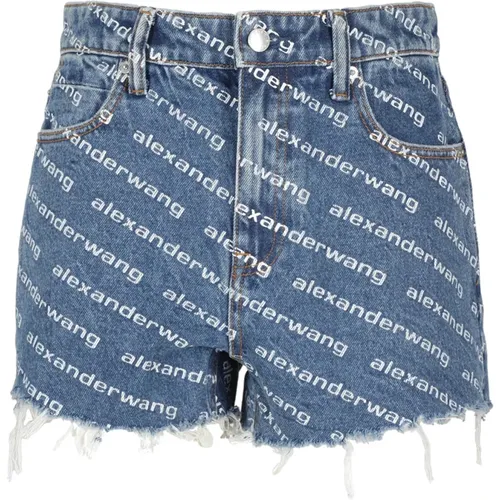 Stilvolle Bite Shorts für Frauen , Damen, Größe: W24 - alexander wang - Modalova