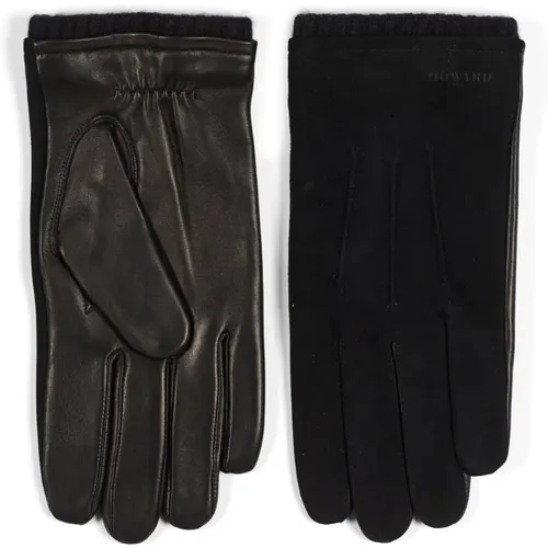 Premium Suede and Lamb Nappa Leather Gloves , male, Sizes: M, S, L, XL - Howard London - Modalova