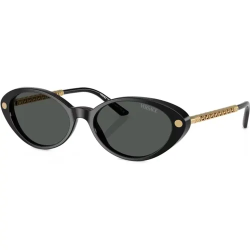 Sunglasses with Original Case , female, Sizes: 54 MM - Versace - Modalova