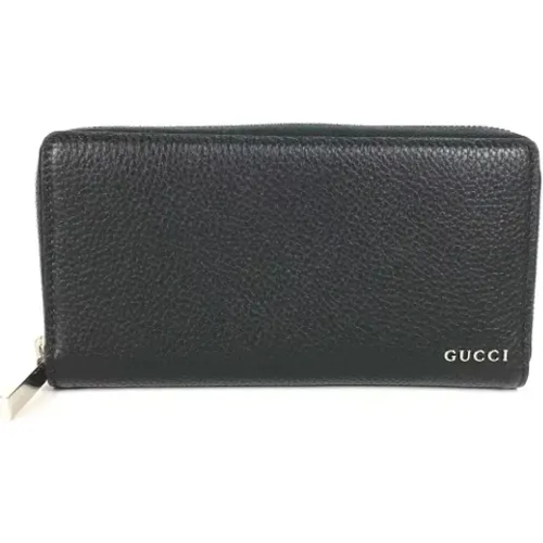 Pre-owned Leder portemonnaies - Gucci Vintage - Modalova