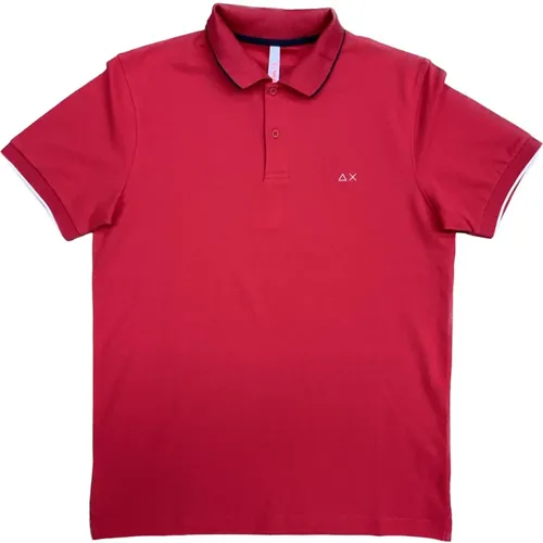 Polo Shirt, , male, Sizes: M - Sun68 - Modalova