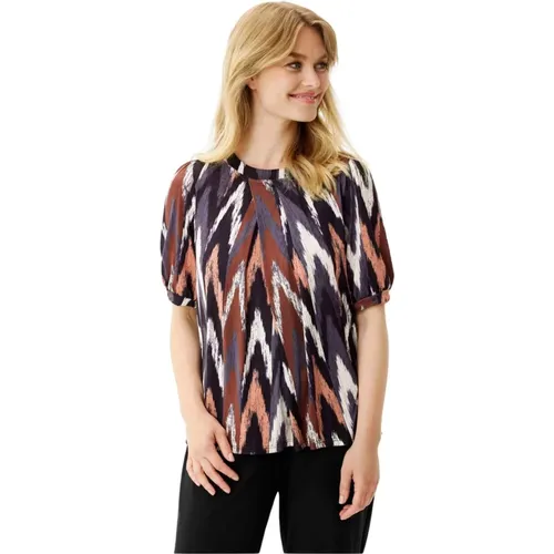 Joyce Bluse 1/2 Arm Mocca IN FRONT - IN FRONT - Modalova