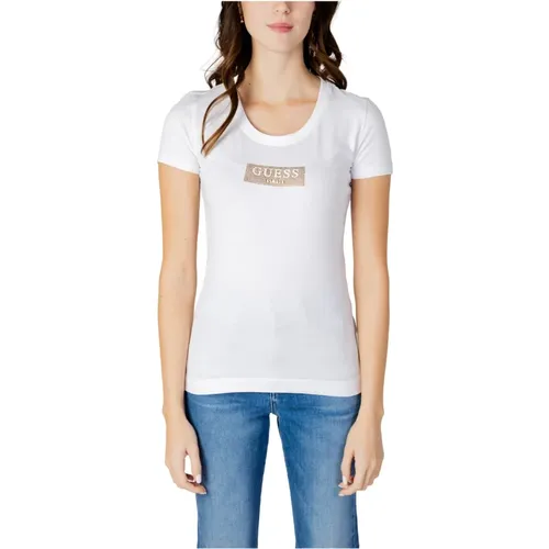 Womens T-Shirt Spring/Summer Collection , female, Sizes: XL, M, L, XS - Guess - Modalova