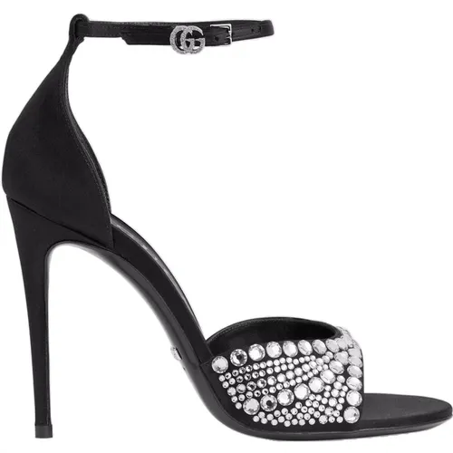 Sandalen mit Kristallen Gucci - Gucci - Modalova