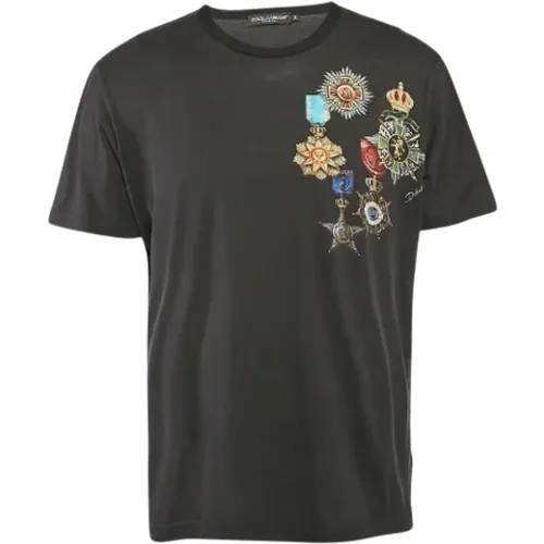 Pre-owned Cotton tops , male, Sizes: S - Dolce & Gabbana Pre-owned - Modalova