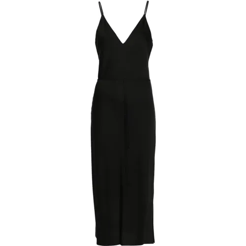 Schwarze Kleider für Frauen , Damen, Größe: M - Calvin Klein - Modalova