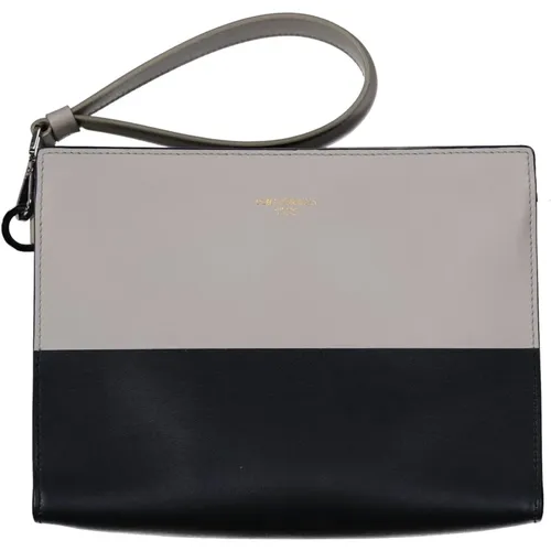 Elegant Leather Vanity Bag , female, Sizes: ONE SIZE - Dolce & Gabbana - Modalova