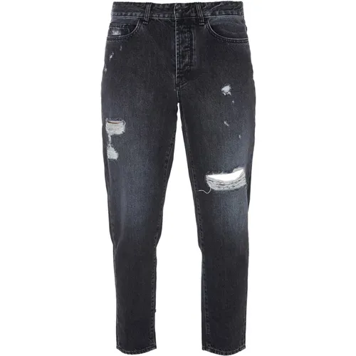 Distressed Denim Jeans , male, Sizes: W30, W31 - Marcelo Burlon - Modalova