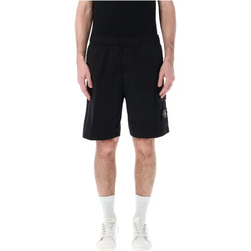 Mens Clothing Shorts Ss24 , male, Sizes: W30 - Stone Island - Modalova
