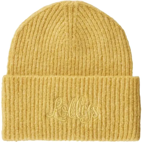 Soft Knit Hat Forretll , female, Sizes: ONE SIZE - Lollys Laundry - Modalova