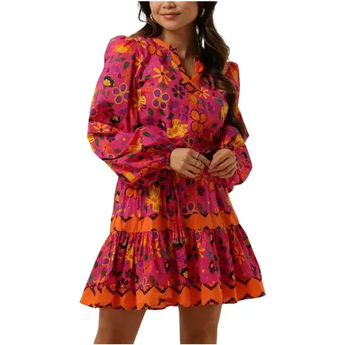 Rosa Mini Kleid Max-Dr , Damen, Größe: XS - Harper & Yve - Modalova