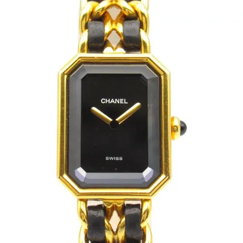 Pre-owned Leather watches , female, Sizes: ONE SIZE - Chanel Vintage - Modalova