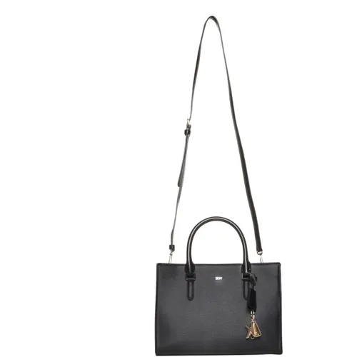 Perri Box Satchel Bag , female, Sizes: ONE SIZE - DKNY - Modalova