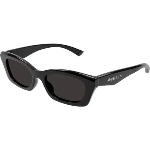 Grey Sunglasses Am0474S , female, Sizes: 52 MM - alexander mcqueen - Modalova