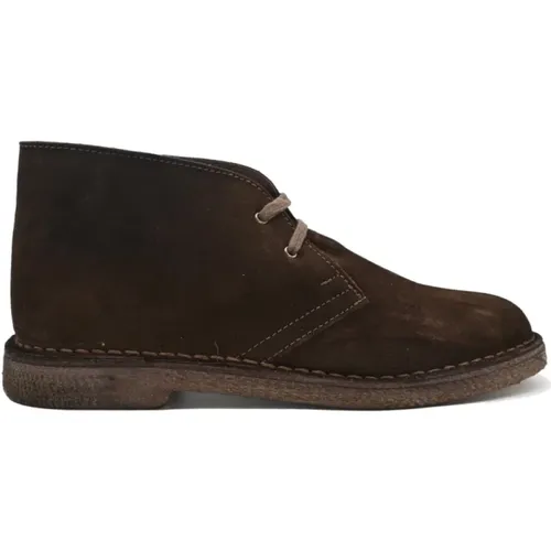 Ankle Boots - Testa di Moro , male, Sizes: 7 UK, 8 UK, 9 UK, 6 UK - CafèNoir - Modalova