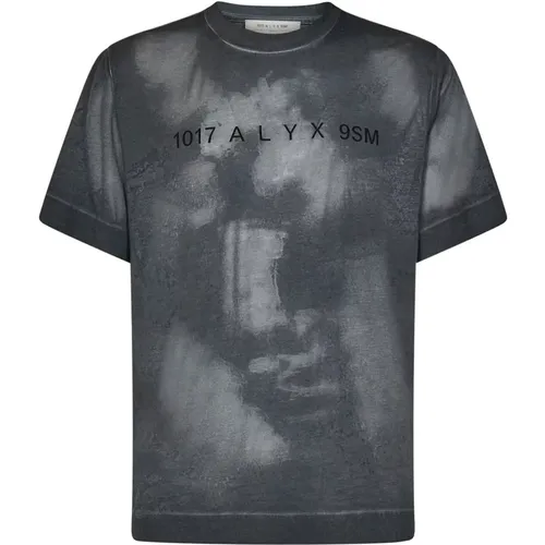 Unisex's Clothing T-Shirts & Polos Grey Ss24 , male, Sizes: L, XL, M - 1017 Alyx 9SM - Modalova
