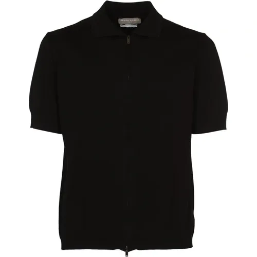 Cotton Short Sleeve Shirt , male, Sizes: XL - Daniele Fiesoli - Modalova