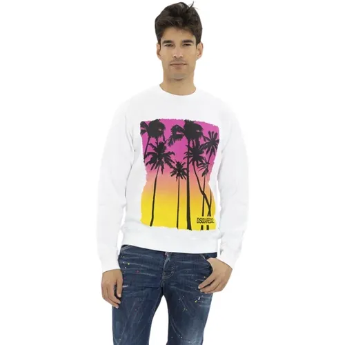 Sweatshirts , male, Sizes: XL - Dsquared2 - Modalova