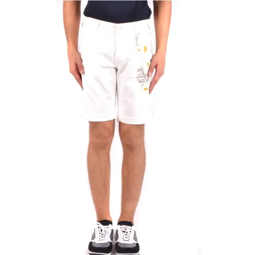 Stylish Bermuda Shorts for Men , male, Sizes: W32 - Jacob Cohën - Modalova
