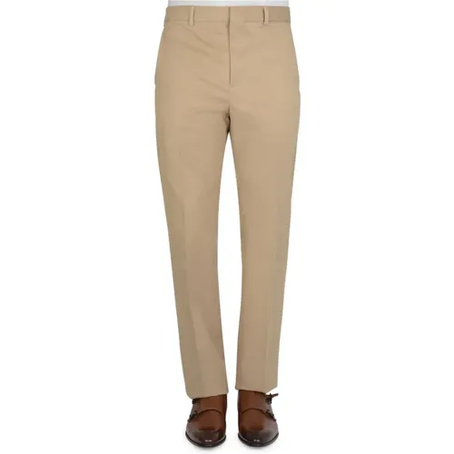 Stone Cotton Gabardine Pants , male, Sizes: S, M, L - Valentino - Modalova