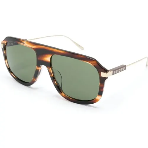 Gg1309S 007 Sunglasses , male, Sizes: 57 MM - Gucci - Modalova